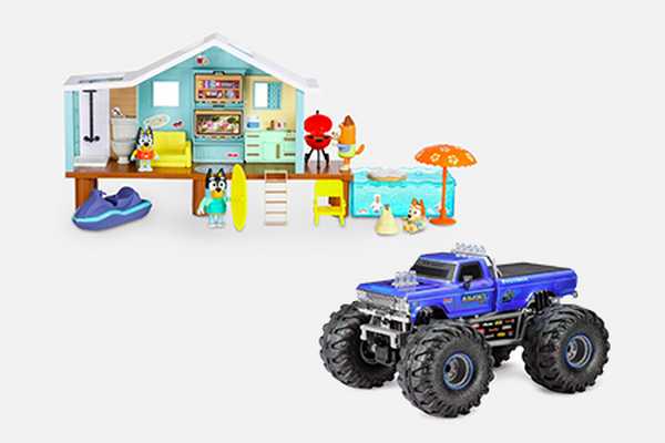 Save up to 1/2 price on selected toys.
